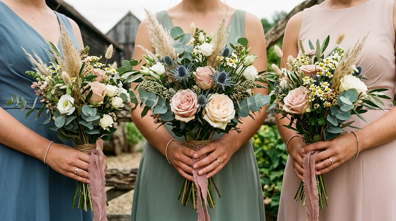 Bridesmaid flowers