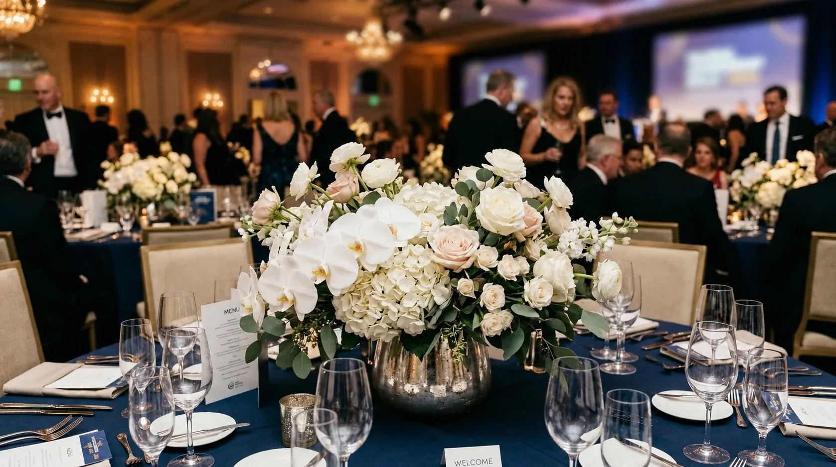 Corporate event flowers