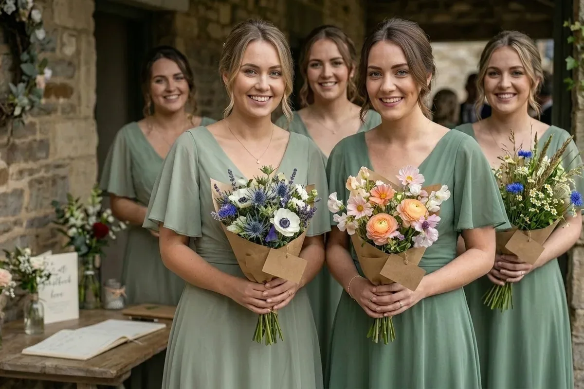 Bridesmaids bouquets